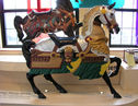 Reproduction of the Cedar Point Muller "Postage Stamp Horse"