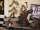 Original Carvings and Tools from the G. A. Dentzel Factory