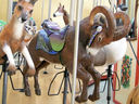 Carousel Works Kangaroo and Big Horn Ram