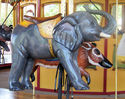 Carousel Works Baby Elephant and Red River Hog