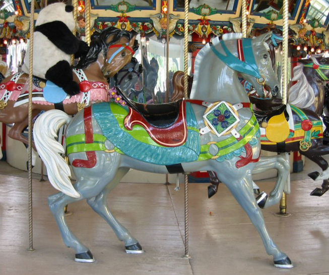 National Carousel Association - The Libertyland Carousel - Dentzel ...