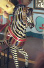 Ilions 4th Row Horse Painted as a Zebra