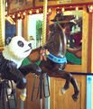 Carousel Works Panda and Horse