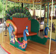 Carousel Works Peacock Chariot