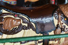 Herschell-Spillman Deer Outside Row Stander Carving Detail