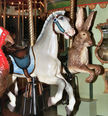 Middle Row Horse and Inside Row Rabbit