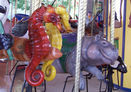 Carousel Works Seahorses, Hippo, and Ladybug
