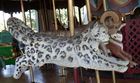 New Carved Snow Leopard