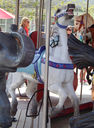 Carousel Works Inside Row Horse