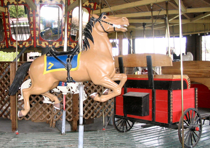 National Carousel Association - Cowboy Carousel - Fiberglass Jumper