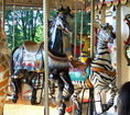 Carousel Works Horse and Zebra