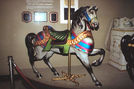Dentzel Outside Row Stander - Original Horse at Cedar Point, Sandusky, Ohio