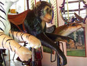 Carousel Works Chimp and River Otter