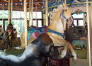 Carousel Works Gorilla, Horse, and Baby Elephant