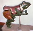 Herschell-Spillman Hop Toad on Display