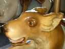 Allan Herschell Dog Head Detail