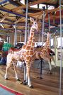 Carousel Works Giraffe, Baby Giraffe, and Ladybug