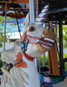 Carousel Works Unicorn Head Detail