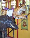Carousel Works Warthog and Tiger Cub