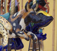 Carousel Works African Wild Dog and Poison Dart Frog