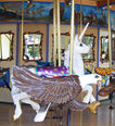 Carousel Works Bald Eagle and Unicorn