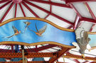 Carousel Works Rounding Board and Bald Eagle Shield