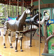 Carousel Works Okapi, Black Leopard, and Stork