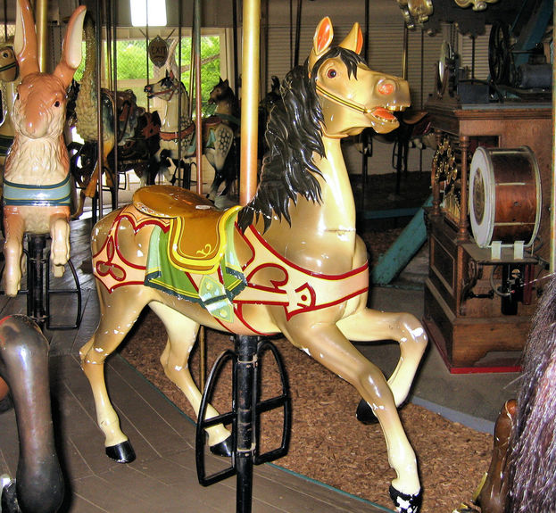 National Carousel Association - The Pullen Park Carousel - Dentzel ...