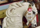 Carmel 3rd Row Chariot Horse Head Detail
