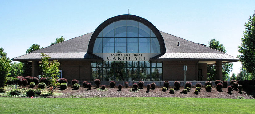 National Carousel Association - Riverfront Park Carousel - Salem&#039;s Riverfront Carousel Building