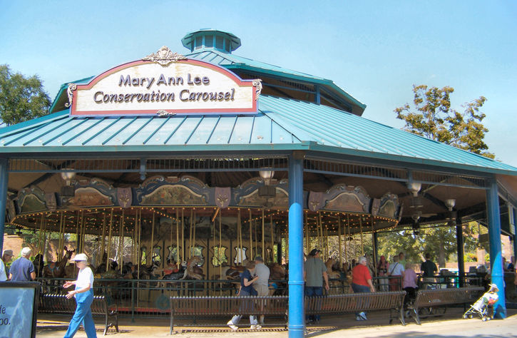 National Carousel Association - St. Louis Zoo Carousel - The Mary Ann Lee Conservation Carousel ...