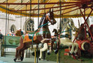 U. S. Merry-Go-Round Co. Outside Row and 2nd Row Horses